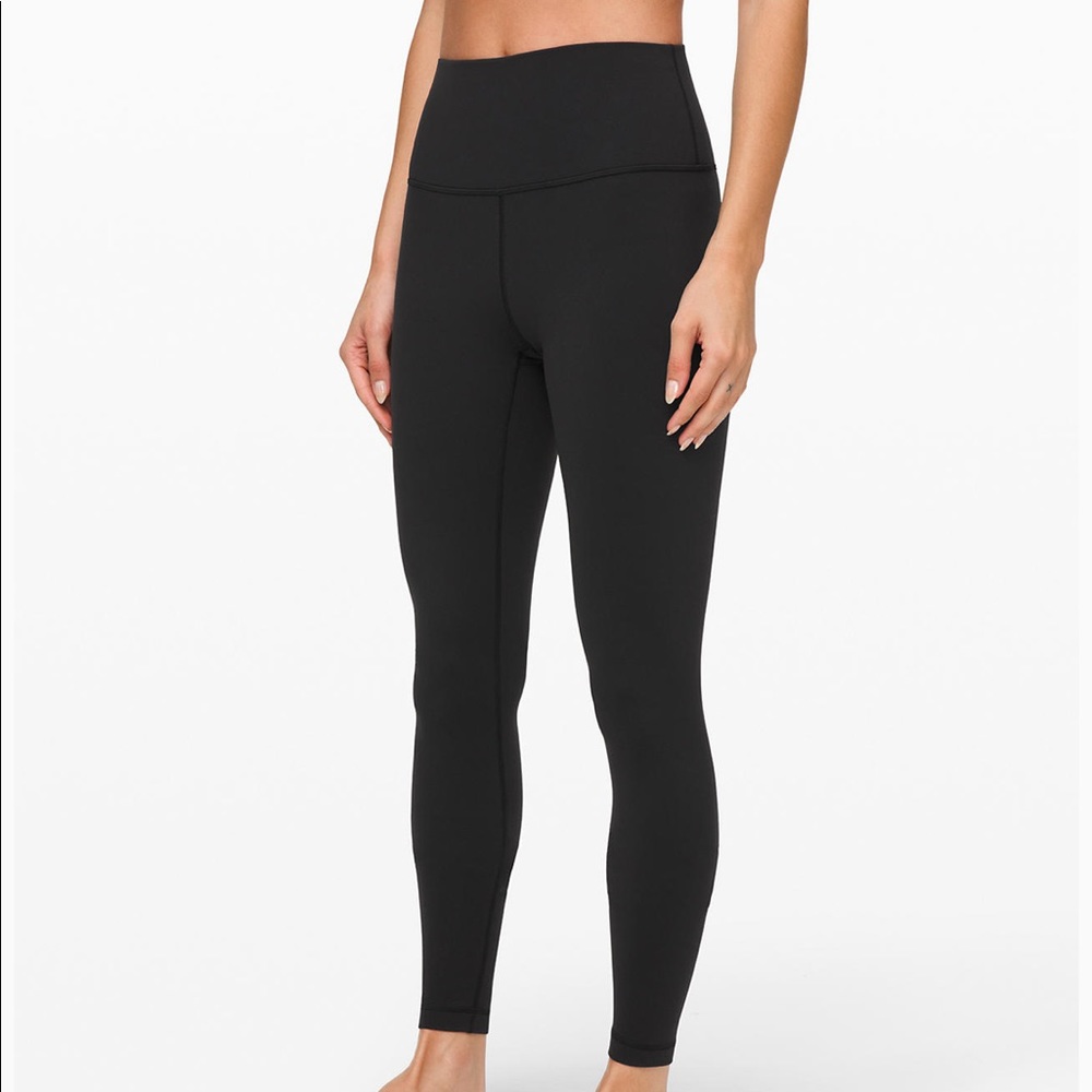 Lululemon High Rise Wunder Under Leggings Black